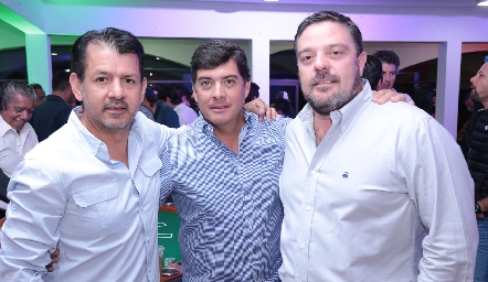  Obed Gutiérrez, Javier Dávila y Héctor Morales.
