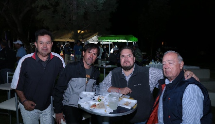  Héctor Gutiérrez, René Gutiérrez, Mario Ramírez y Oscar A. Rangel.