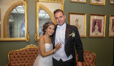  Mayela de la Serna y Miguel Nieto ya son esposos.