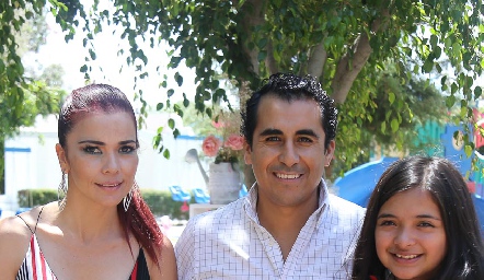  En familia.