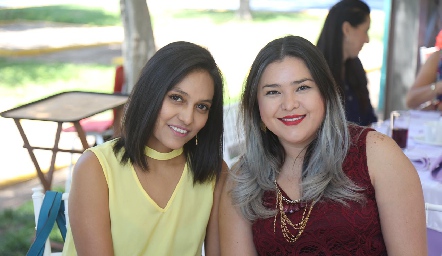  Lidia Rangel y Perla Hervert.