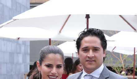  Carla Von Der Meden y Juan Carlos Enríquez.