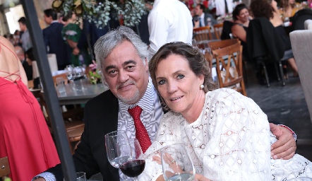  Julio Nemer y Lucía Gárate.