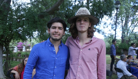  Gerardo Bocard y Andrés Bárcena.