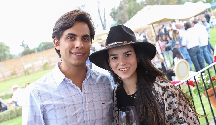  Mario Martell y Sandra Villalobos.