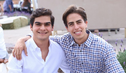  Jorge Lentz y Roy González.