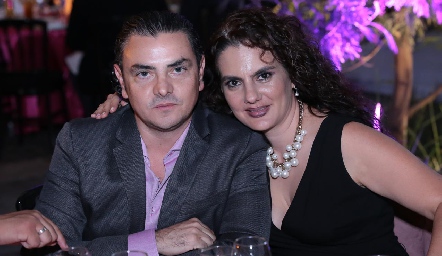  Carlos Palomino y Alejandra León.