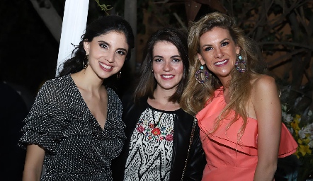  Ale Torres, Anna Lorca y Benilde Hernández.