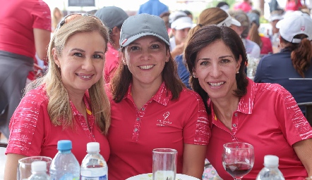  Gaby García, Sehila Cruz y Roxana Fernández.