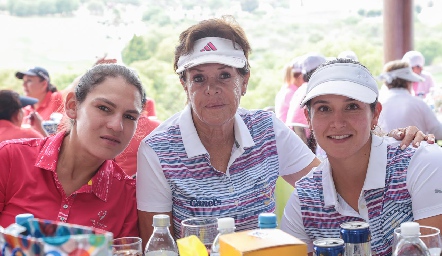  Maricela Pérez, Paty del Peral y Erika Von Der Meden.