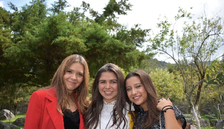  Sofía Buendía, Andrea Cadena y Paola Martínez.