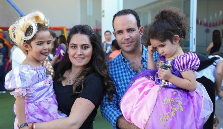  Marcela, Marcela Zapata, Alan Ávila y Ana Pau.