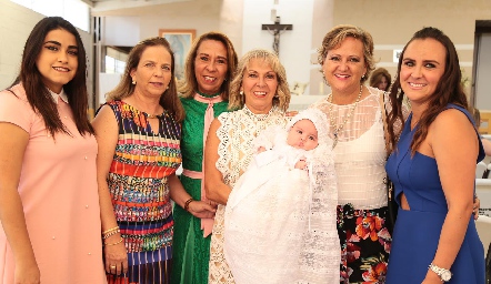  Bárbara Rodríguez, Beatriz Márquez, Luz Elena Mézquida, Ángeles Mézquida, Montse, Paty Ress y Alejandra Luna.