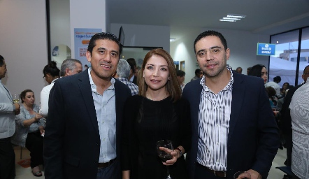  Mauricio Orozco, Gabriela Sandoval y Jorge García.