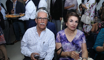  Juan Manuel Arévalo y Delia Margarita.