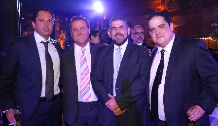  Jorge Morales, Juan Benavente, Carlos Gouyonnet y Eduardo Gouyonnet.