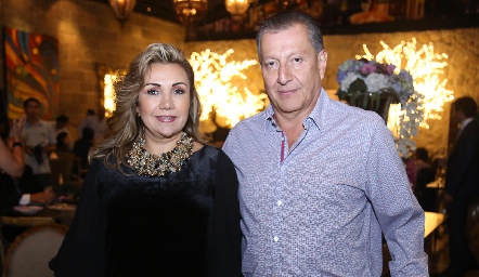  Claudia García y Jorge Rossel.