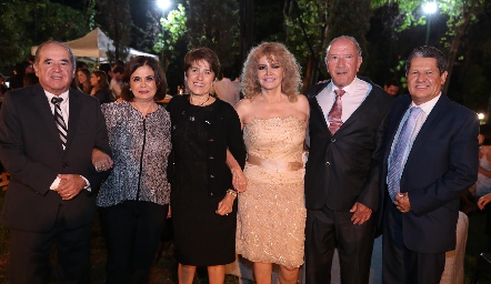  Javier Díaz Dibildox, Dora Cabrera, Verónica Rangel, Velia Hervert, Javier Meade y Lauro Ramírez.
