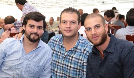  Rodrigo Labastida, Mauricio Ruiz y Guillermo Medlich.