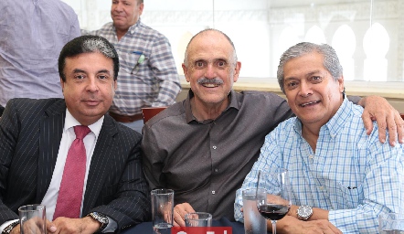  Gerardo Requena, Jesús Andere y Antonio Montelongo.