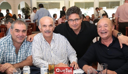  Antonio Esper, José Luis Musa, Gerardo Rodríguez y Rafael Moreno.