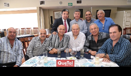  En el festejo de Fernando Abud.