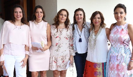  Selene Gaviño, Cecilia Limón, Claudia Altamirano, Paola Vázquez, Daniela y Adriana Calderón.