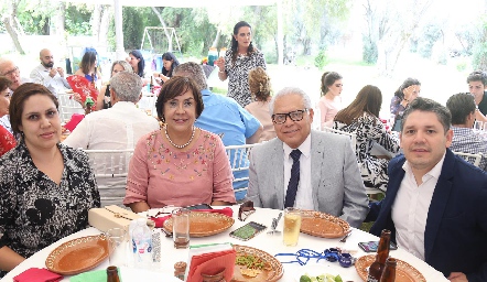  Caro Huerta, Martha Rodríguez, Gerardo y Alfredo Villalobos.