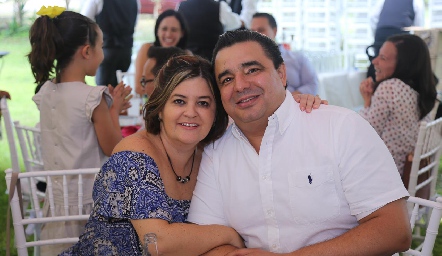  Margaret Lozano y José Luis González.