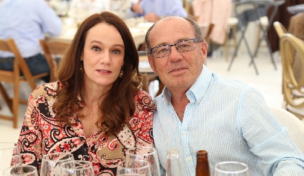 Adriana Padilla y Gustavo Patiño.