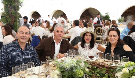  Genaro Durán, Juan Carlos Blanco, Clarisa de Blanco y Alejandra Meade.