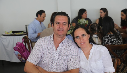  Juan Antonio Fernández y Claudia Martínez.