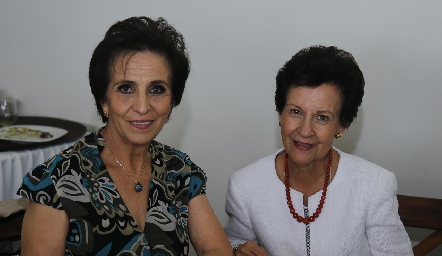  Isabel Humara y Tita Cordero.