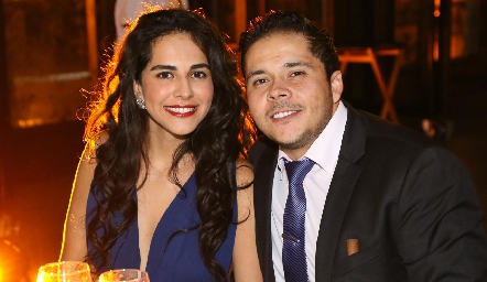  Claudia Estrada y Enrique Gaviño.