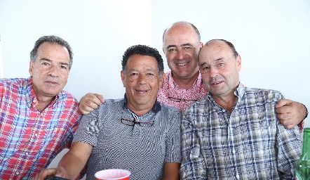  José Luis Hernández, José Luis Meade, Rafael Olmos y Fernando López.