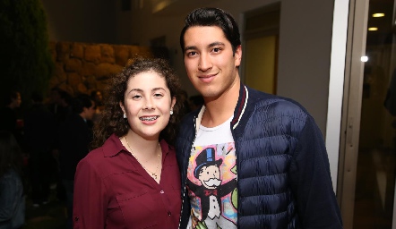  María Villalba y Juan Pablo de la Fuente .