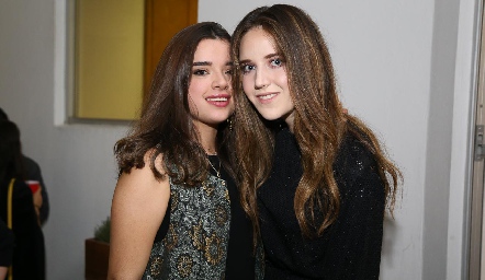  Sofía Martínez y María Orozco.