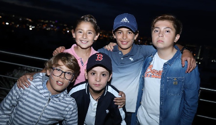  Andrés, Manuel, Massimo, Juan Pablo y Juan Pablo.
