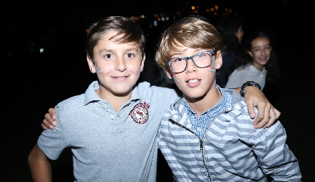  Leo y Juan Pablo.
