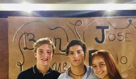  Alonso Rico, José Emilio Zapata y Nuria Naranjo.