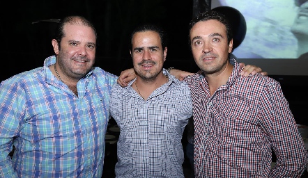  Armando Villaseñor, Rafael González y Paco del Camino.