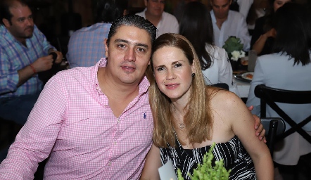  David Cortés y Michelle Baeza.