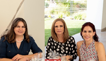  Sandra Duque, Miriam González y Susana Jonguitud.