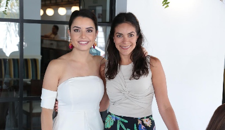  Gaby Díaz Infante y Ana Rodríguez.