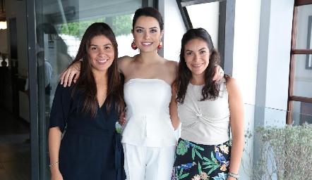  Andrea Martínez, Gaby Díaz Infante y Ana Rodríguez.