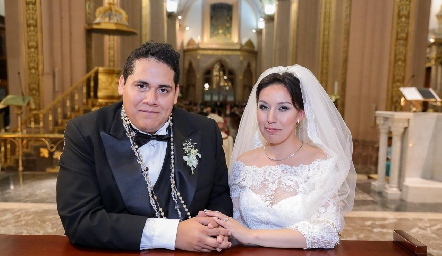  Alejandro De la Llera y Adriana Leyva ya son esposos.