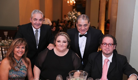  Ezequiel Flores, Joaquín Romero, Graciela Martell, María Calvillo y Rogelio Orozco.
