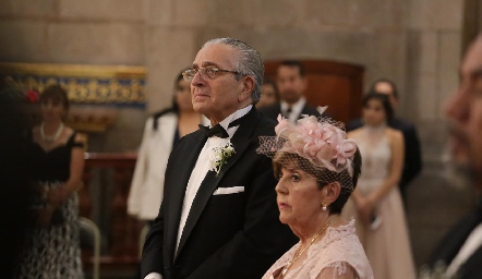  Daniel De la Llera y Ernestina Cabello.