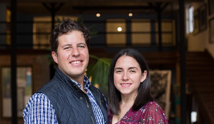 José Miguel Cortés y Mariana Quindós.