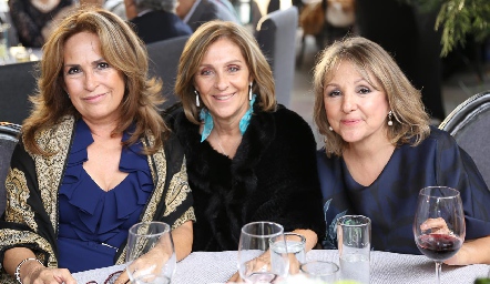  Martha Altamirano, Gabriela Ocaña y Alejandra Canales.